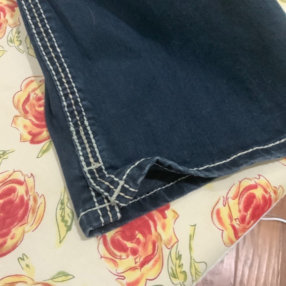 Adiktd Dark Wash Western Denim Jeans Women's size 8/30 Inseam 35 long pre-owned - Picture 9 of 9